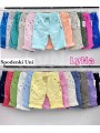 Spodenki damskie wloskie, size uni, paczka 6szt, mix kolor