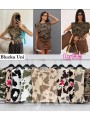 Bluzki damskie wloskie, size uni, paczka 6szt, mix kolor