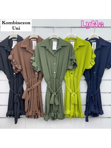Kombinezony damskie wloskie, size uni, paczka 6szt, mix kolor