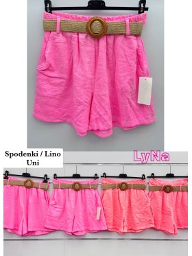 Spodenki damskie wloskie, size uni, paczka 6szt, mix kolor