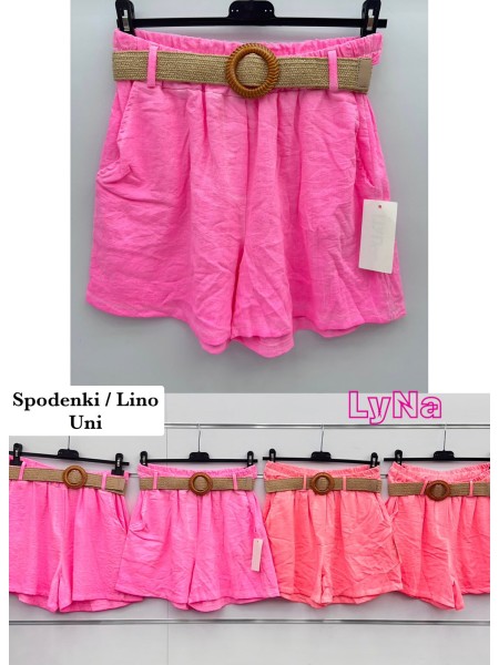 Spodenki damskie wloskie, size uni, paczka 6szt, mix kolor