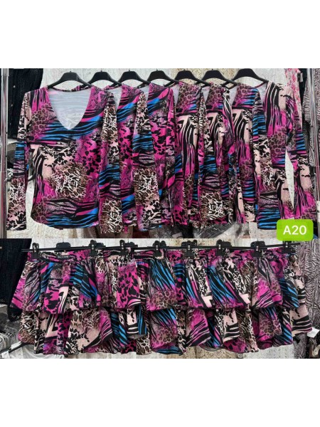 Komplety damskie wloskie, size uni, paczka 6szt, 1 kolor