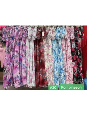 Kombinezony damskie wloskie, size uni, paczka 6szt, mix kolor