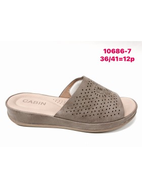Buty Klapki Damskie (36-41,12par)