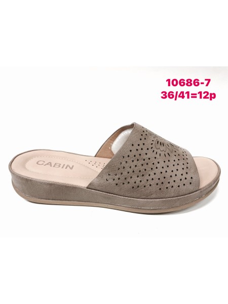 Buty Klapki Damskie (36-41,12par)