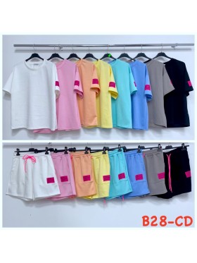 Komplety damskie Włoski , size uni, paczka 6szt, mix kolor