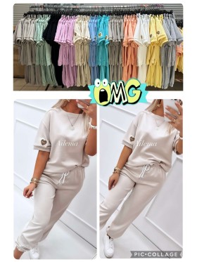 Komplety damskie Włoski , size uni, paczka 6szt, mix kolor