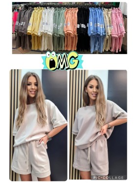 Komplety damskie Włoski , size uni, paczka 6szt, mix kolor