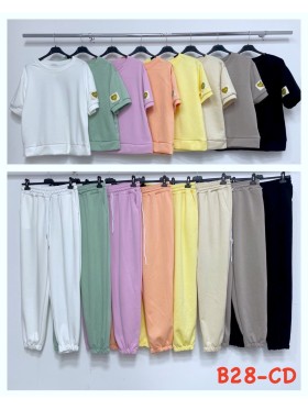 Komplety damskie Włoski , size uni, paczka 6szt, mix kolor