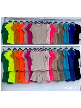 Komplety damskie Włoski , size uni, paczka 6szt, mix kolor