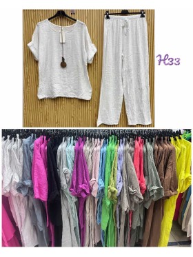 Komplety damskie Włoski , size uni, paczka 6szt, mix kolor