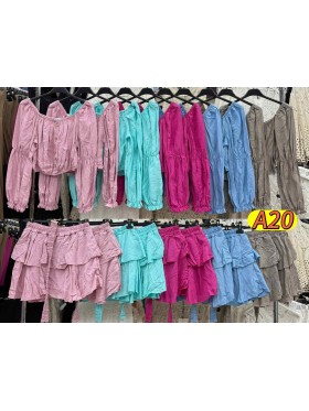 Komplety damskie wloskie, size uni, paczka 6szt, mix kolor