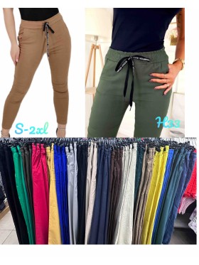 Spodnie damskie Włoski, size s-2xl, paczka 6szt, 1 kolor