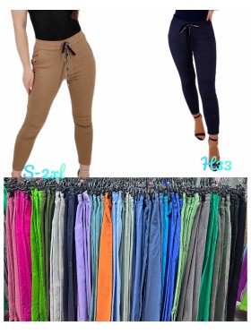 Spodnie damskie Włoski, size s-2xl, paczka 6szt, 1 kolor