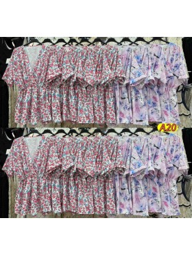 Sukienki damskie wloskie, size uni, paczka 6szt, mix kolor