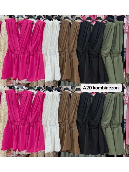 Kombinezony damskie wloskie, size uni, paczka 6szt, mix kolor
