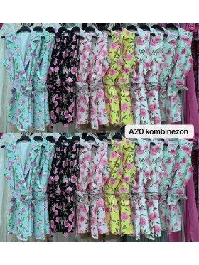 Kombinezony damskie wloskie, size uni, paczka 6szt, mix kolor