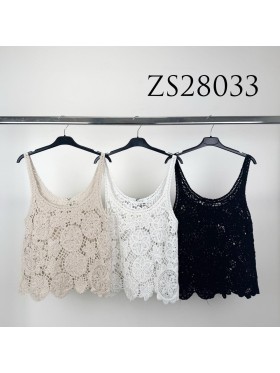 Bluzki damskie wloskie, size uni, paczka 6szt, mix kolor
