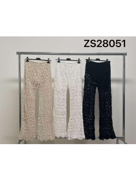 Spodnie damskie wloskie, size uni, paczka 6szt, mix kolor