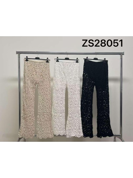 Spodnie damskie wloskie, size uni, paczka 6szt, mix kolor