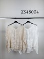 Bluzki damskie wloskie, size uni, paczka 6szt, mix kolor