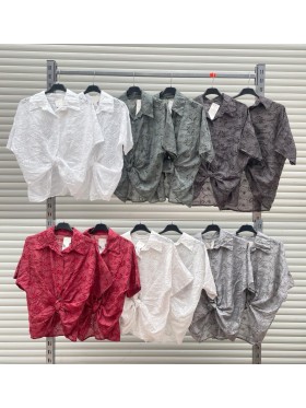 Bluzki damskie wloskie, size uni, paczka 6szt, mix kolor