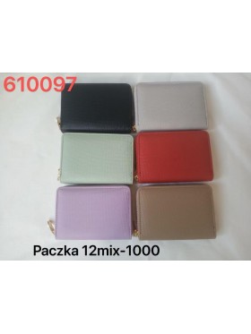 Portfel damskie (standard 12szt ,mix kolor .)