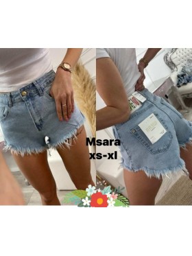 Spodenki jeansowe damskie M'sara , size xs-xl, paczka 10szt,