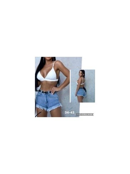 Spodenki jeansowe damskie  , size 34-42, paczka 10szt,