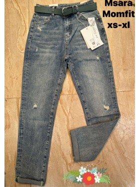 Jeansy damskie M'sara , size xs-xl, paczka 12szt,