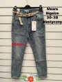 Jeansy damskie M'sara , size 30-38, paczka 10szt,