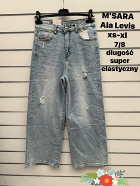 Jeansy damskie M'sara , size xs-xl, paczka 10szt,