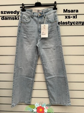 Jeansy damskie M'sara , size xs-xl, paczka 10szt,