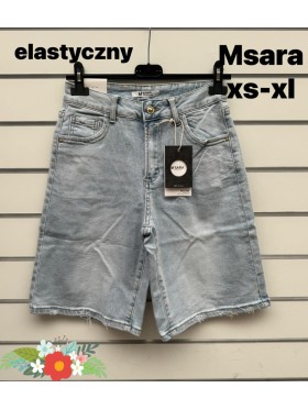 Spodenki jeansowe damskie M'sara , size xs-xl, paczka 10szt,