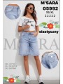 Spodenki jeansowe damskie M'sara , size xs-xl, paczka 10szt,