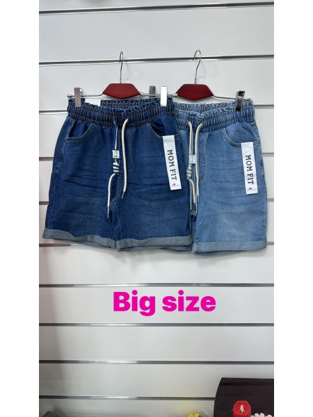Spodenki jeansowe damskie  , size 38-48, paczka 12szt,