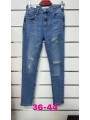 Jeansy damskie  , size 36-44, paczka 10szt,