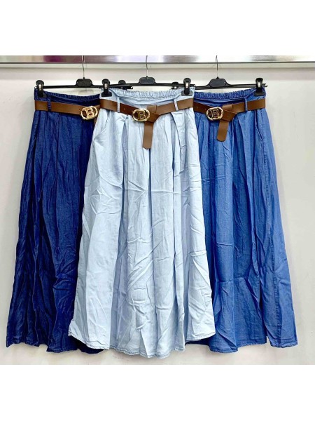Spódnica damskie wloskie , size uni, paczka 6szt, mix kolor
