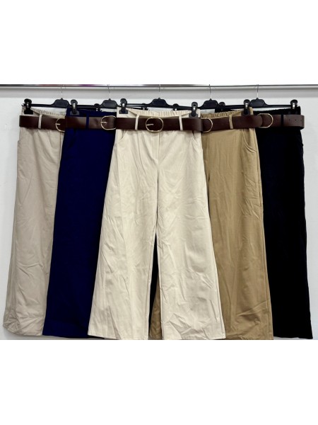 Spodnie damskie wloskie , size uni, paczka 6szt, mix kolor