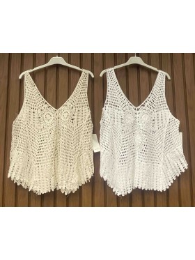 Bluzki damskie wloskie , size uni, paczka 6szt, mix kolor