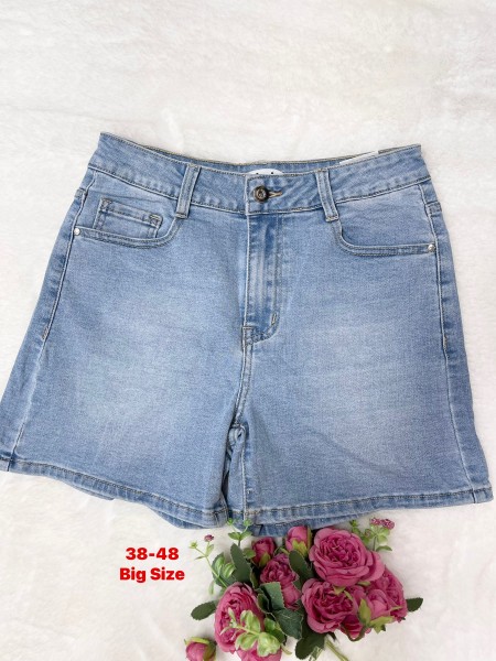 Spodenki jeansowe damskie  , size 38-48, paczka 12szt,