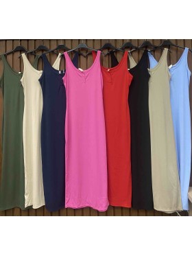 Sukienki  damskie wloskie , size uni, paczka 6szt, mix kolor