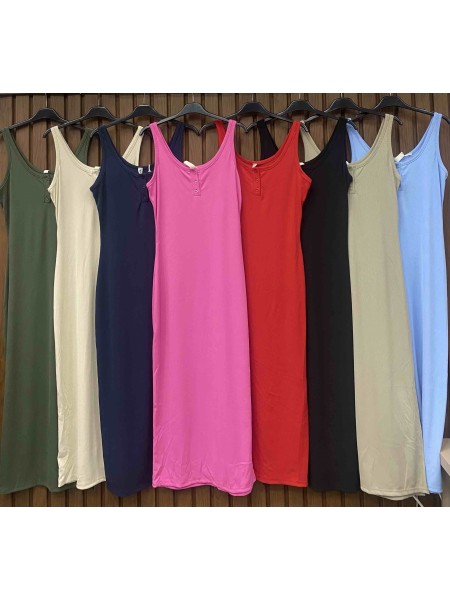 Sukienki  damskie wloskie , size uni, paczka 6szt, mix kolor