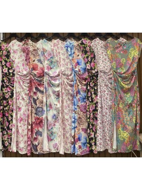 Sukienki  damskie wloskie , size uni, paczka 6szt, mix kolor