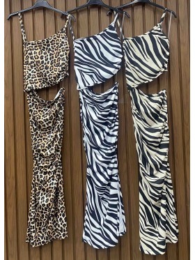 Sukienki  damskie wloskie , size uni, paczka 6szt, mix kolor
