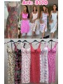 Sukienki  damskie wloskie , size uni, paczka 6szt, mix kolor