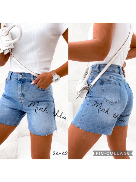 Spodenki jeansowe damskie  , size 34-42, paczka 10szt,