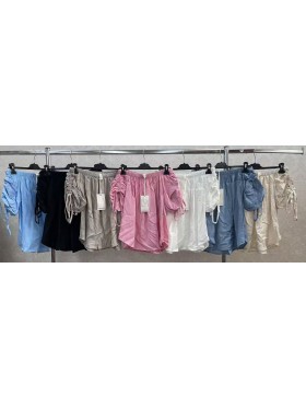 Bluzki  damskie wloskie , size uni, paczka 6szt, mix kolor