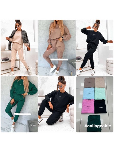 Komplety damskie polskie, size uni, paczka 6szt, mix kolor