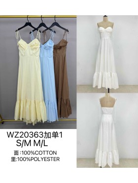 Sukienki damskie tureckie, size s-l, paczka 4szt, 1kolor